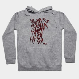 Laughter Red Design Hoodie